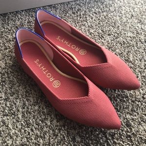 Rothy’s retired Copper Points flats  8.5